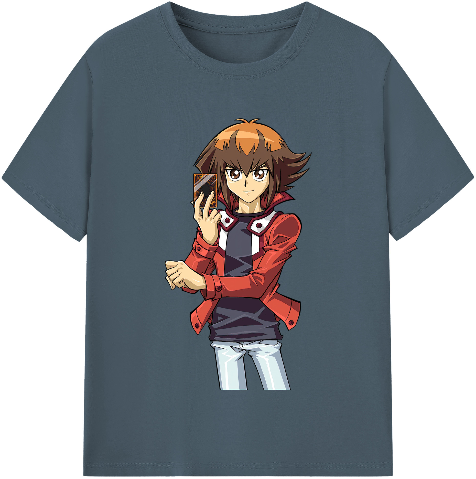（画像用） 遊☆戯☆王 Yu-Gi-Oh! 綿100％半袖Tシャツ（フロントプリント）